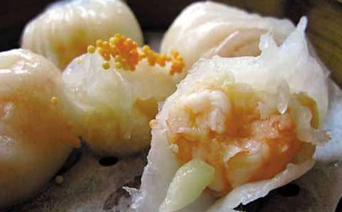 广州小吃-薄皮鲜虾饺